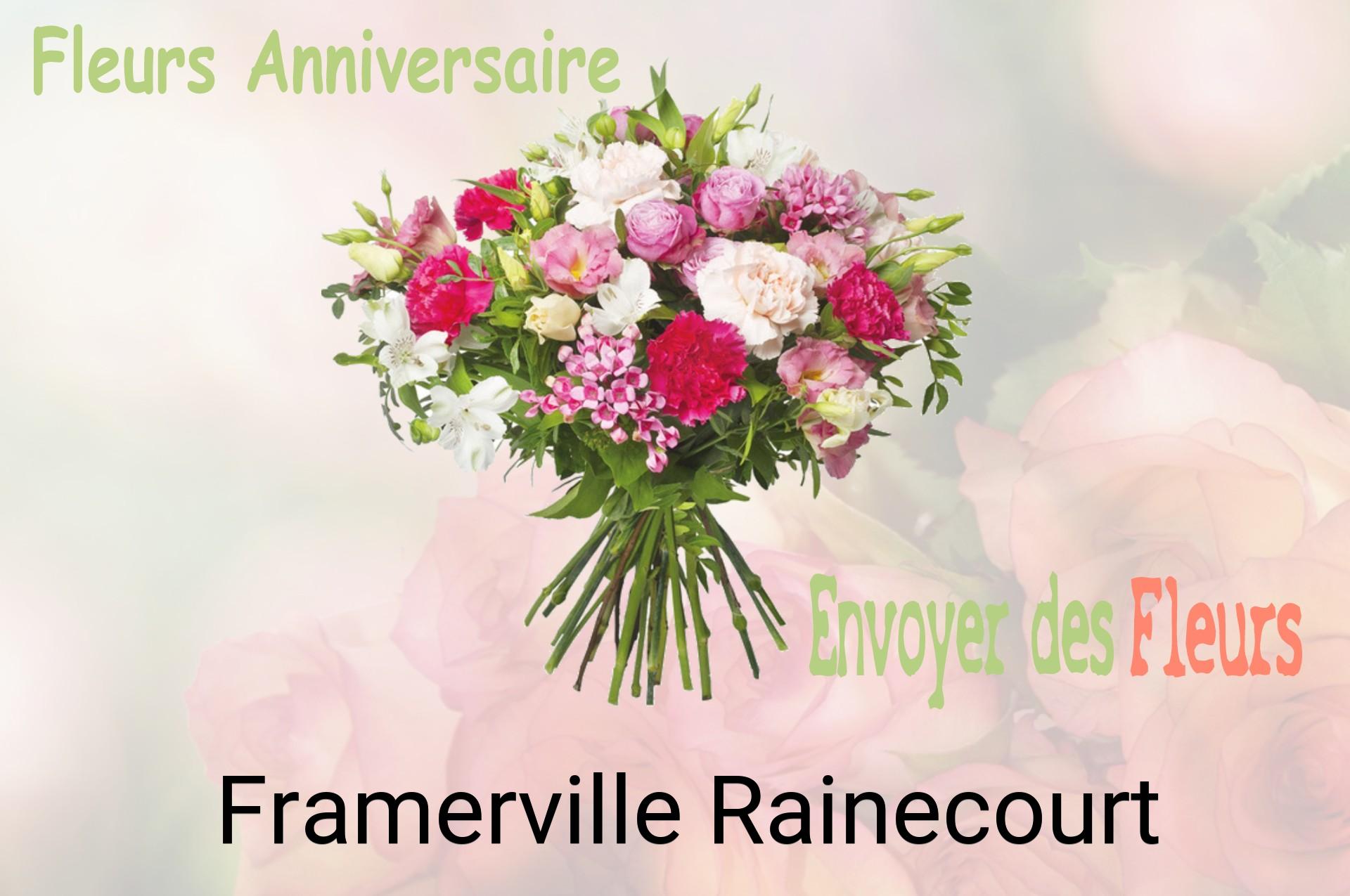 Bouquet de fleurs d’anniversaire livré à Framerville-Rainecourt