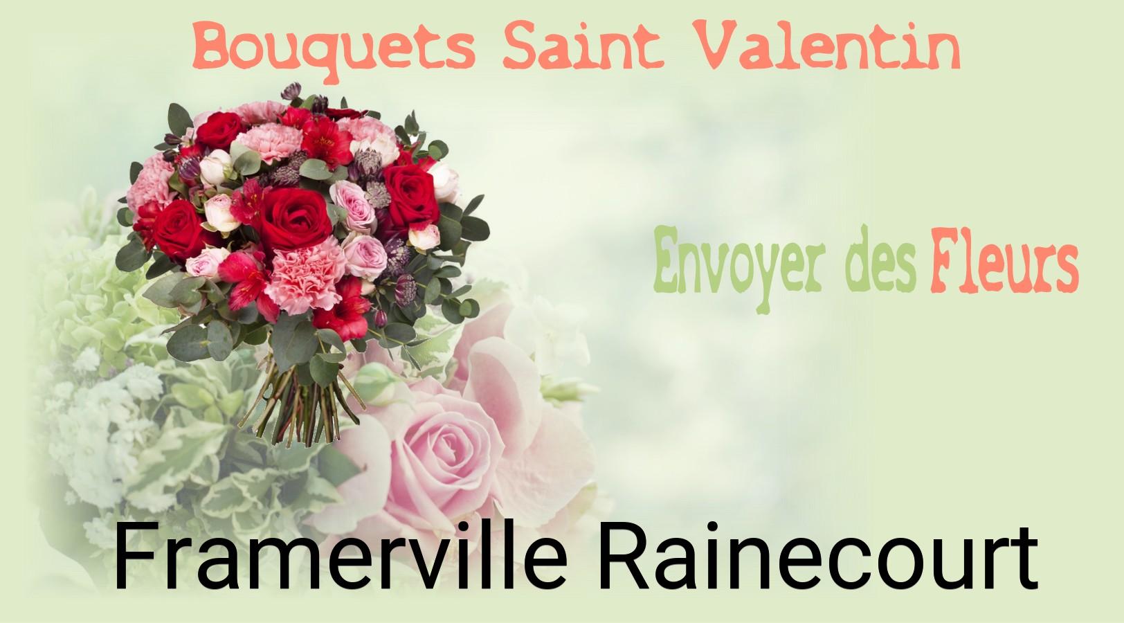 Roses de Saint-Valentin livrées à Framerville-Rainecourt